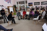 Розмовний клуб з англійської мови з волонтером Віталієм Малієнком